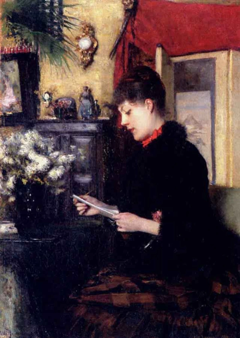 La lettera - 1884